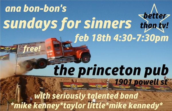 a favourite poster from February 2018 Sinners