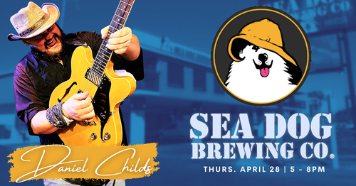 Come see Daniel at Sea Dog Brewing Co. this Thursday!