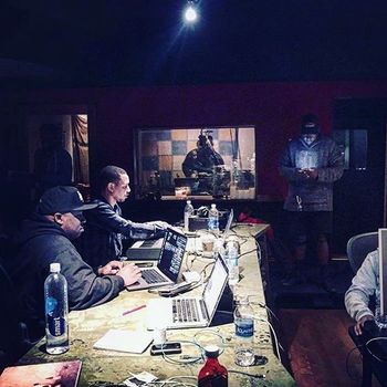 The Jokerr in the Wyman Studios, Burbank with Glasses Malone and company 2017.
