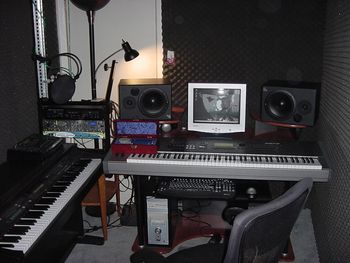 The original encarnation of The Jokerr's Lair Studios, 2004
