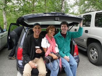 Billy, Liza and JT's tailgate party at the Prostate Run June 2010
