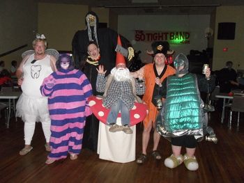 What a motley crew. GREAT costumes and a whole lot of fun.
