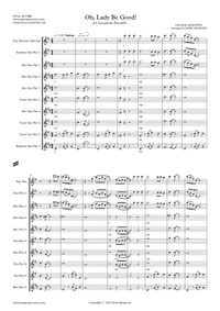 Oh, Lady Be Good! - Gershwin (Arr. Josie Simmons for Flexible Sax Ensemble)