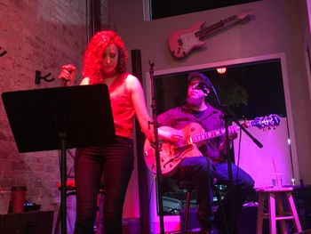 Amey Hewitt and Mike Bryce at Kora Brew House & Wine Bar, August 2019
