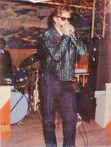 Paul with Elmore Parker Band.  Showplace Lounge - Freeport, Long Island 1965
