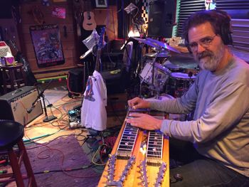 Dave Zirbel - pedal steel, proving the theory that less is indeed more.
