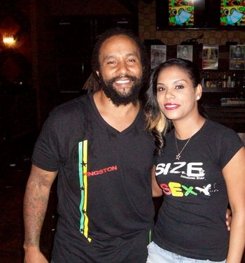 Ky-Mani Marley representing in the Kingston J* tee!! Thank you for your support!
