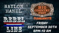 Waylon Hanel & Rebel Line @ Big Country Fest