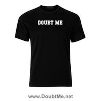Doubt Me men's t-shirt (black)