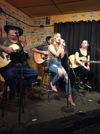 Writer's round at Bobby's Idle Hour on Music Row in Nashville, TN.
