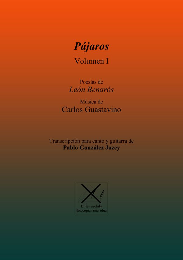 Pájaros Vol. 1 - Guastavino (arr. González Jazey)