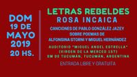 Letras Rebeldes - Rosa Incaica