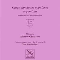 Cinco Canciones Populares Argentinas - Alberto Ginastera (PDF)