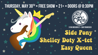 Side Pony, The Shelley Doty X-tet, Easy Queen - free show!