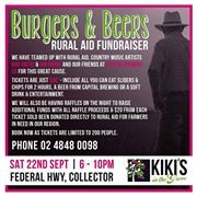 Burgers & Beers Rural Aid Fundraiser