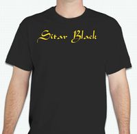 "Sitar Black" T-shirt