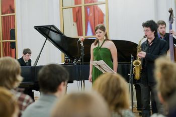 Jazz in palace St-Petersburg

