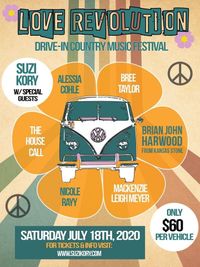 Love Revolution - Drive-In Country Music Festival