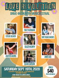 Love Revolution - Drive-in Country Music Festival (Columbia, TN)