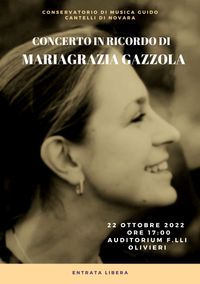 Concerto in ricordo di Maria Grazia Gazzola