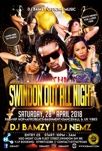 Event 28th April 2018 @H2o Swindon
