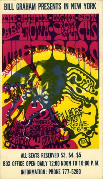 March 22/23, 1968 at Fillmore East • Jimms Nelson
