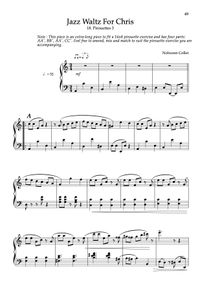 GALA - 18. PIROUETTES 3 "Jazz Waltz For Chris" Sheet music PDF