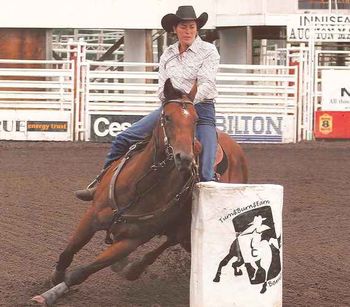 Honor Classy Gasohol (aka: Classy) Gasohol x Honors Easy Time Futurity & Derby Numerous Top Tens Qualifier Owned, trained and ridden by Norma Muldoon (mother).
