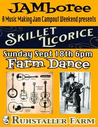 Skillet Licorice with Rowan McCallister and Robin Fischer play the Ruhstaller Farm Jamboree Squaredance