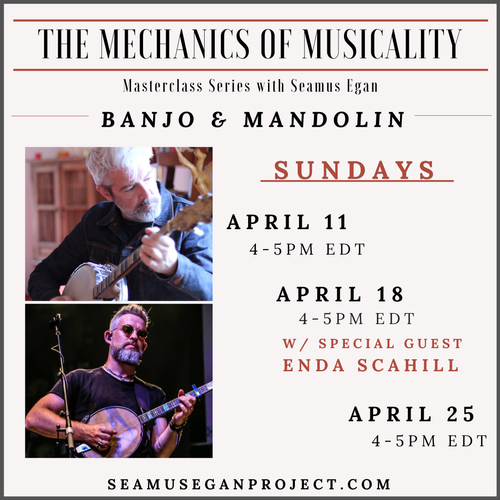 Banjo & Mandolin April 11 + 18 + 25