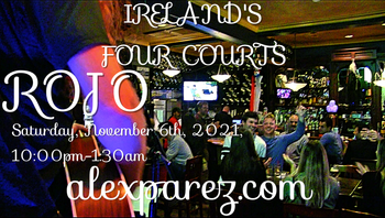 www.alexparez.com Alex The Red Parez aka El Rojo Returns to Ireland's Four Courts in Arlington, VA! Saturday, November 6th, 2021 10:00pm-1:30am!
