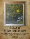 "Hideaway" Framed Original