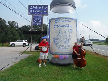 Carolina-Dew + Palmetto Moonshine = Great Day!!!
