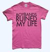 "Boybands Ruined My Life" T-Shirt