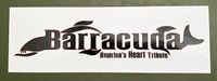 Barracuda-America's Heart Tribute Bumper Sticker