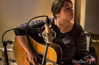 Recording at Studio 1311.  Photo credit: Pedro Rodriguez
