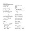 Wake Up in America (Kinnoin & Hammer) - Lyrics with Chords as Lea Plays Them