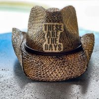 Limited Edition "These are the Days" Straw Hat