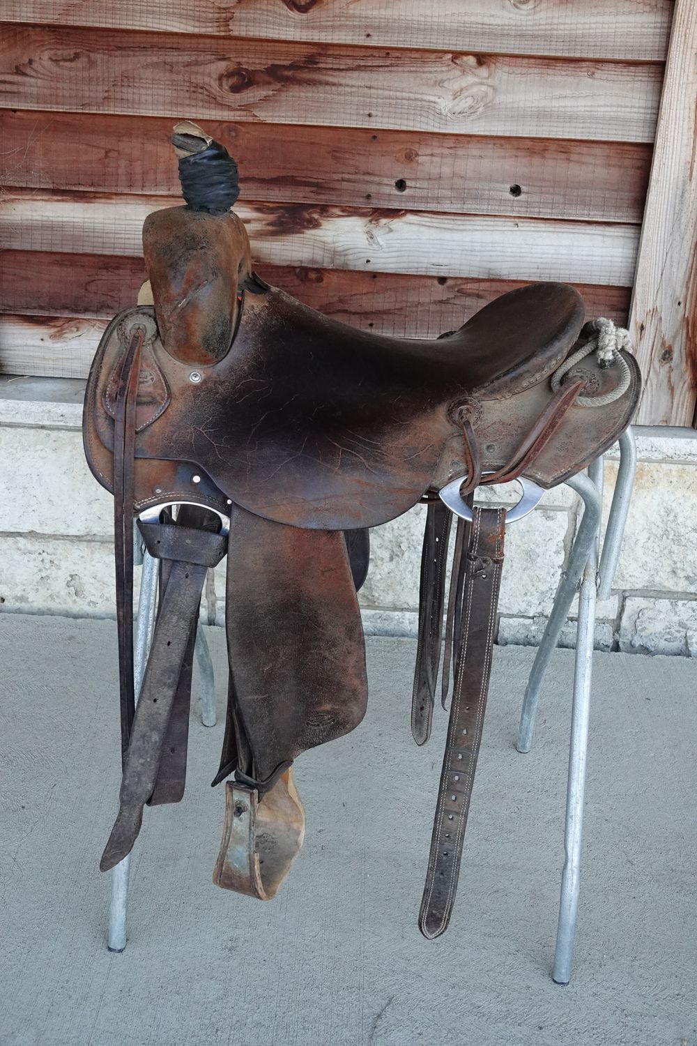 17" Cowpuncher ranch saddle - $2,000