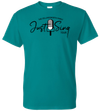 T-shirt "Just Sing!" - Teal