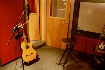 Isolation Booth #3 is wonderful for vocals, acoustic Instruments and bass amps.
