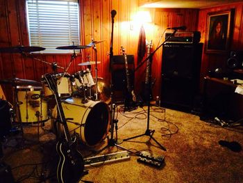 There's no place like home jam room
