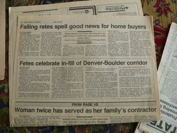 Still exploring real estate for Boulder Daily Camera
