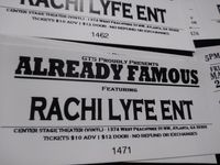 GTS Presents: Already Famous Tour Featuring Rachi Lyfe Ent.