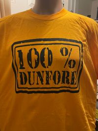 Yellow 100% DUNFORE T-Shirt