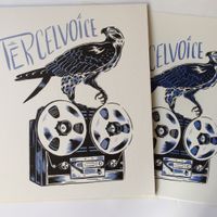 Tercelvoice: Vinyl + Riso Print