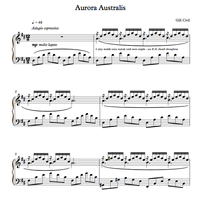Aurora Australis (Sheet Music)