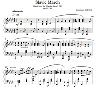 Slavic March pdf