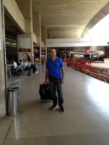 Arriving in Rio Brazil Airport
