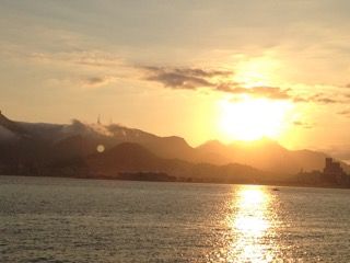 Beautiful Photos of the Bay in Rio de Janeiro Sunsets
